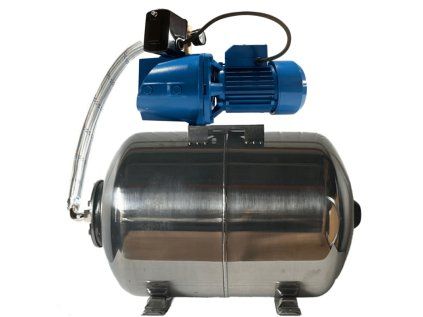Home Water Booster Set VESSER JSW 150 / 60L stainless steel, 1500W, 4800 l/h, self-priming