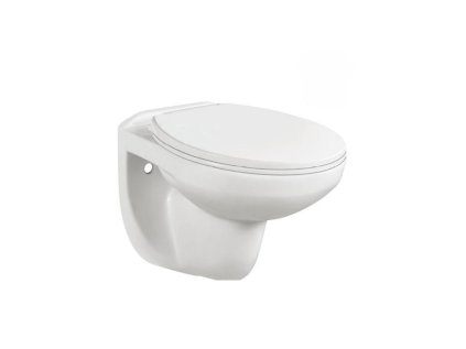 Závesná keramická WC misa Topaz 490x350x365