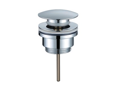 Vykurovacia technika Vypúšťacia zátka Klik-Klak 5/4" univerzálna, chróm