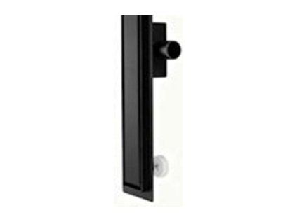 Lineárny sprchový žľab SLEEK 600 mm, čierna