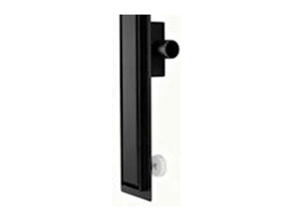 Kúpeľňové vybavenie Lineárny sprchový žľab SLEEK 600 mm, čierna