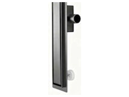 Kúpeľňové vybavenie Lineárny sprchový žľab SLEEK 800 mm, gun grey