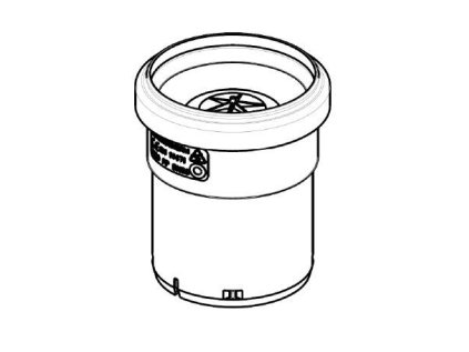 Kondenzačný kotol Spalinová klapka Ø 80 mm pre spoločný komín C(10)3**