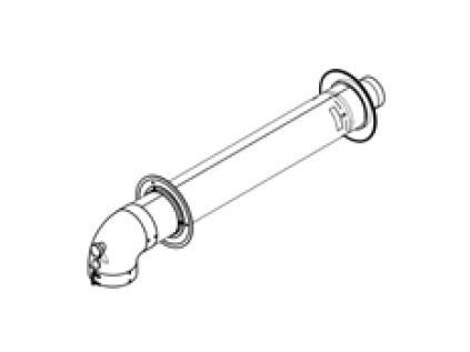 Kondenzačný kotol Zostava vodorovná Ø 60/100 mm – 0,75 m