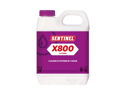 Vykurovacia technika SENTINEL X800 - Prípravok na odstránenie korózie a koróznych usadenín z vykurovacieho systému