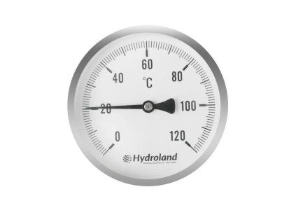 Vykurovacia technika Axiálny teplomer 0°C - 120°C, 63 mm