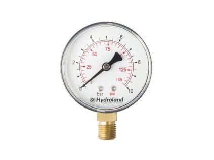 Vykurovacia technika Radiálny manometer 0 - 4 bar, 63 mm