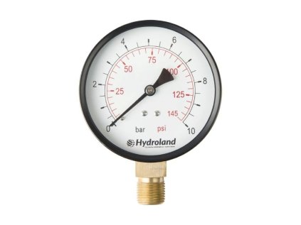 Vykurovacia technika Radiálny manometer, 0 - 6 barov, 100 mm