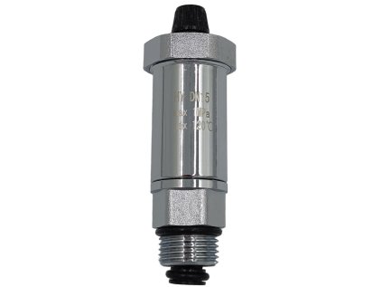 Vykurovacia technika Automatický odvzdušňovací ventil 1/2" so spätným ventilom, chróm