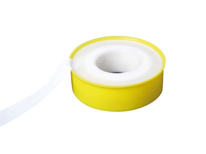 Vykurovacia technika Žltá teflónová páska, 19 mm