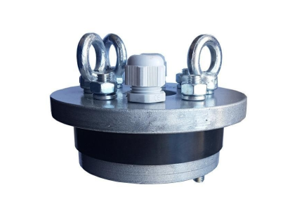 Well head cap 110/1" with connection, plastic hermetic well and pump protection