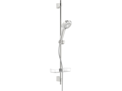 BASICJET STYLE shower set with 920mm rail, 3-position hand shower