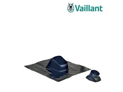 Tepelné čerpadlo Vaillant EPP prechodka šikmou strechou, čierna, 25°-50° - recoVAIR /4