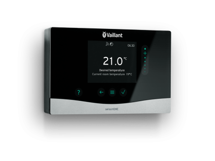 Izbový termostat Vaillant sensoHOME 380f - bezdrôtový digitálny termostat