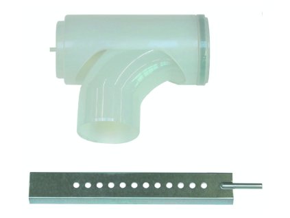 Kondenzačný kotol Vaillant podporné koleno 87°, Ø 110 mm