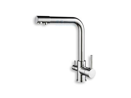 HORNÁD three-way kitchen mixer tap, glossy