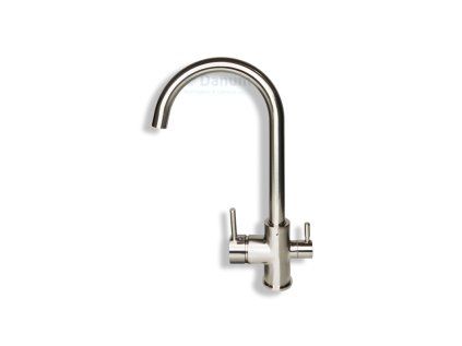 DUNAJ Three-Way Kitchen Mixer Tap, Matte