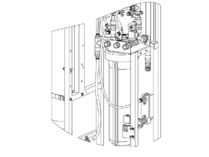 Options: Mixing raw water into permeate or flushing with permeate for HyRO 1.0 and 2.0