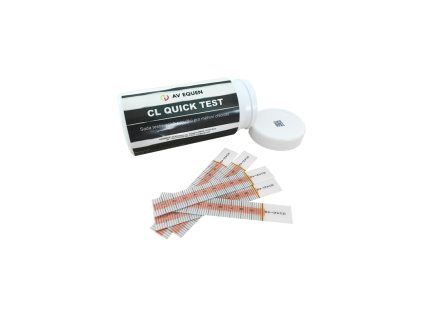 Sada testovacích prúžkov na meranie chloridov, 40 kusov