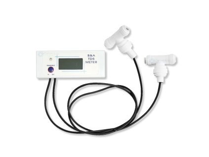 Dual in-line TDS conductivity meter