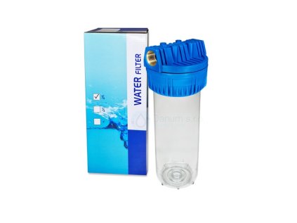 Transparent filter 3/4" for water pipes