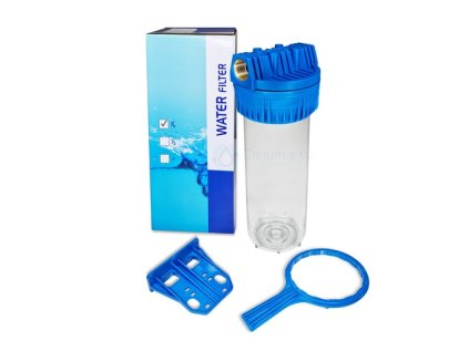 Transparent pipe filter 3/4" - complete set