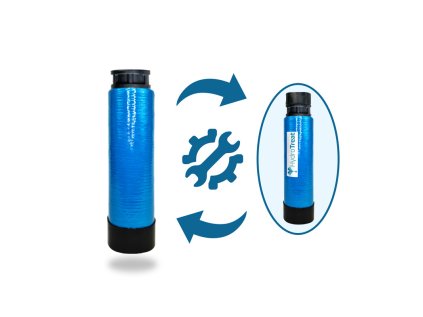 Replacement demineralization cartridge for HydroTreat DEMI Mini