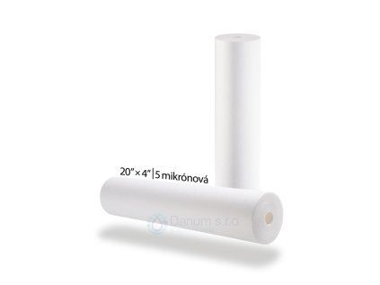 Náhradná filtračná BigBlue vložka - lisovaná, PP | 20” × 4” | 5 µm