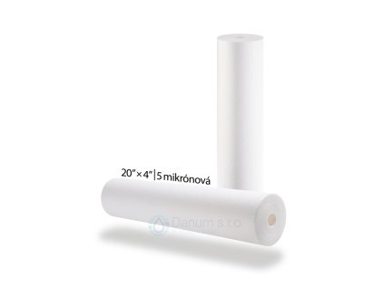 Replacement BigBlue filter cartridge - pleated, PP | 20” × 4” | 5 µm