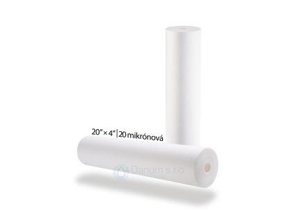 Náhradná filtračná BigBlue vložka - lisovaná, PP | 20” × 4” | 20 µm