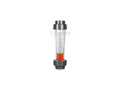 Industrial in-line water flow meter, 16-160 l/h