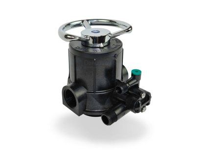 Manual softening valve head 1" with 2.5" top connection