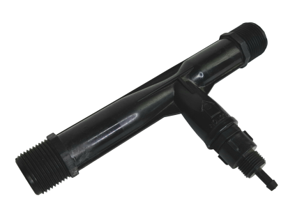 Dávkovací injektor 3/4", PVDF, 1 - 2 m³/h