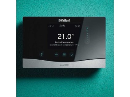 Izbový termostat Vaillant VR 92f - bezdrôtové diaľkové ovládanie pre sensoCOMFORT 720f, s izbovým termostatom a vlhkomerom