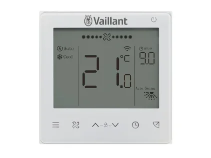 Vaillant aroVAIR VA 2-AWC DK – drôtový izbový regulátor pre kazetové fancoily 5 a 10 kW