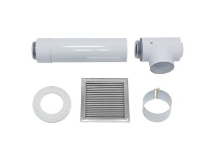 Kondenzačný kotol Vaillant pripojovacia sada pre samostatný prívod vzduchu 80/125 mm