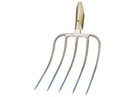 Vidle kované 5-hroté, bez násady KERBL 50102, 31x24 cm