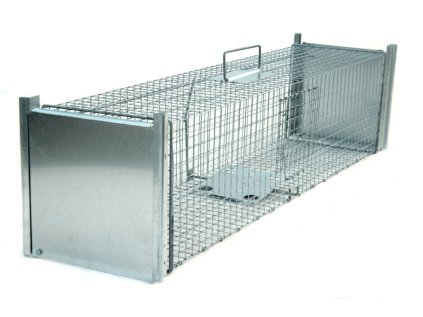 Odchytová pasca na kuny, mačky, potkany a iné zvieratá TRAP ZL 100x26x26 cm