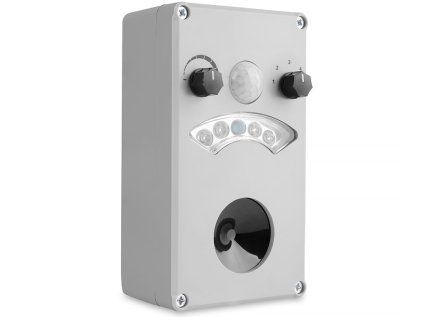 Vodotesný, ultrazvukový plašič kún, myší, potkanov a hlodavcov DRAGON ULTRASONIC AC1100 - napájanie cez 6V adaptér v balení