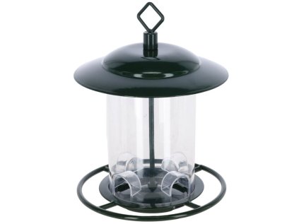 Závesné kŕmidlo pre vtáky KERBL 87038 DILLENBERG, kov 17,5x17,5x21,5 cm