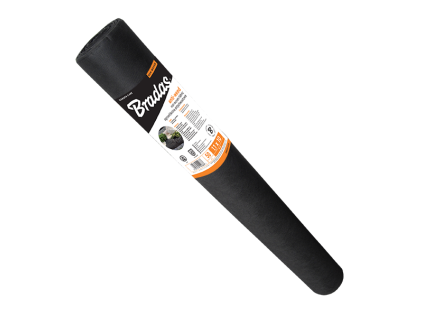 Netkaná textília proti burine čierna 1,6 x 50 m, 50 g/m2