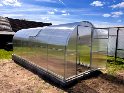 Záhradný skleník LEGI TOMATO 8 x 2 m, 6 mm