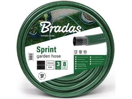 Záhradná hadica BRADAS SPRINT 1/2", 50m, nepriehľadná zelená