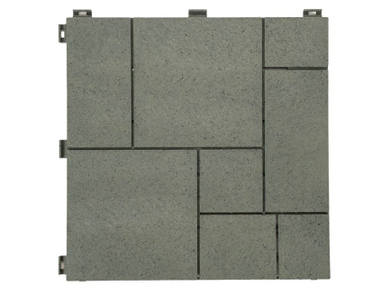 Gumová dlaždica STONE MOSAIC 30 x 30 cm, zelená