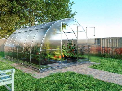 Záhradný skleník LEGI KAROT 4 x 3 m, 4 mm