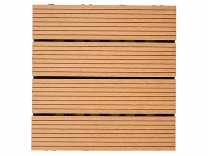 WPC dlaždica LEGI BASE 30 x 30 cm, teak