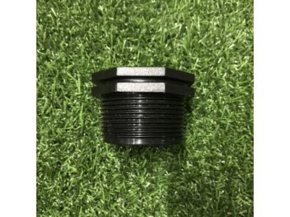 Fiting Plastica Alfa Plastová redukcia 6/4" VOZ - 5/4" VNZ čierna