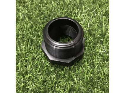 Fiting Plastica Alfa Plastová redukcia 5/4" VOZ - 1" VNZ čierna