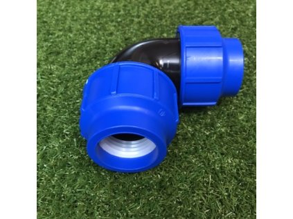 Fiting Plastica Alfa PP koleno na PE potrubie Ø40mm