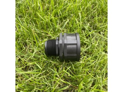 Fiting Plastica Alfa Plastová redukcia 3/4" VOZ - 1" VNZ čierna